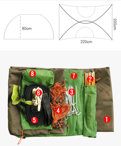 Liquida tree tent Heaven 4-Strap variant