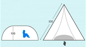 Liquida tree tent Heaven 3-Strap variant